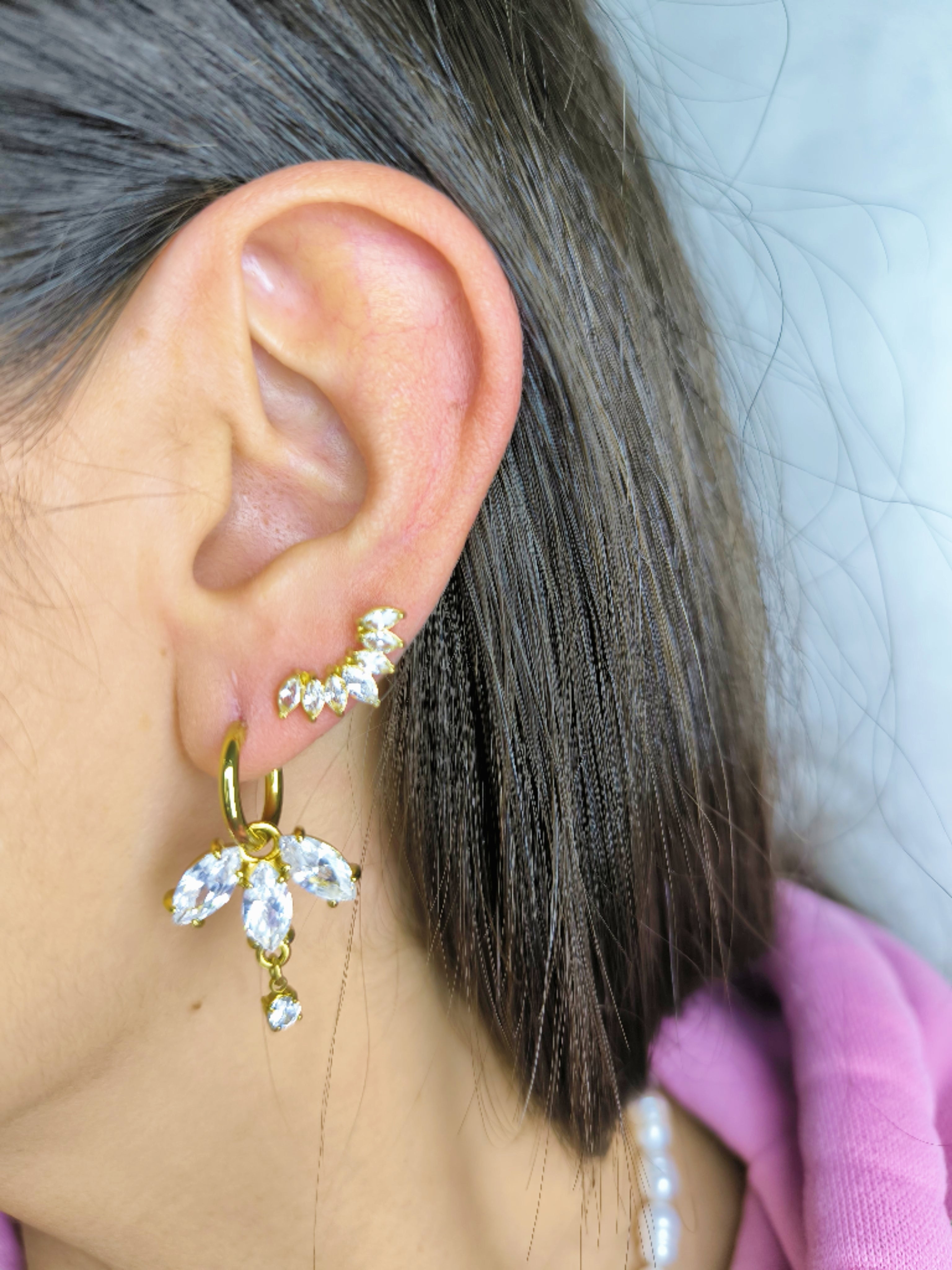 ORECCHINI FIORI DI LOTO