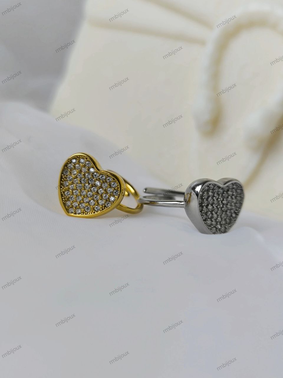 ANELLO CUORE ZIRCONATO