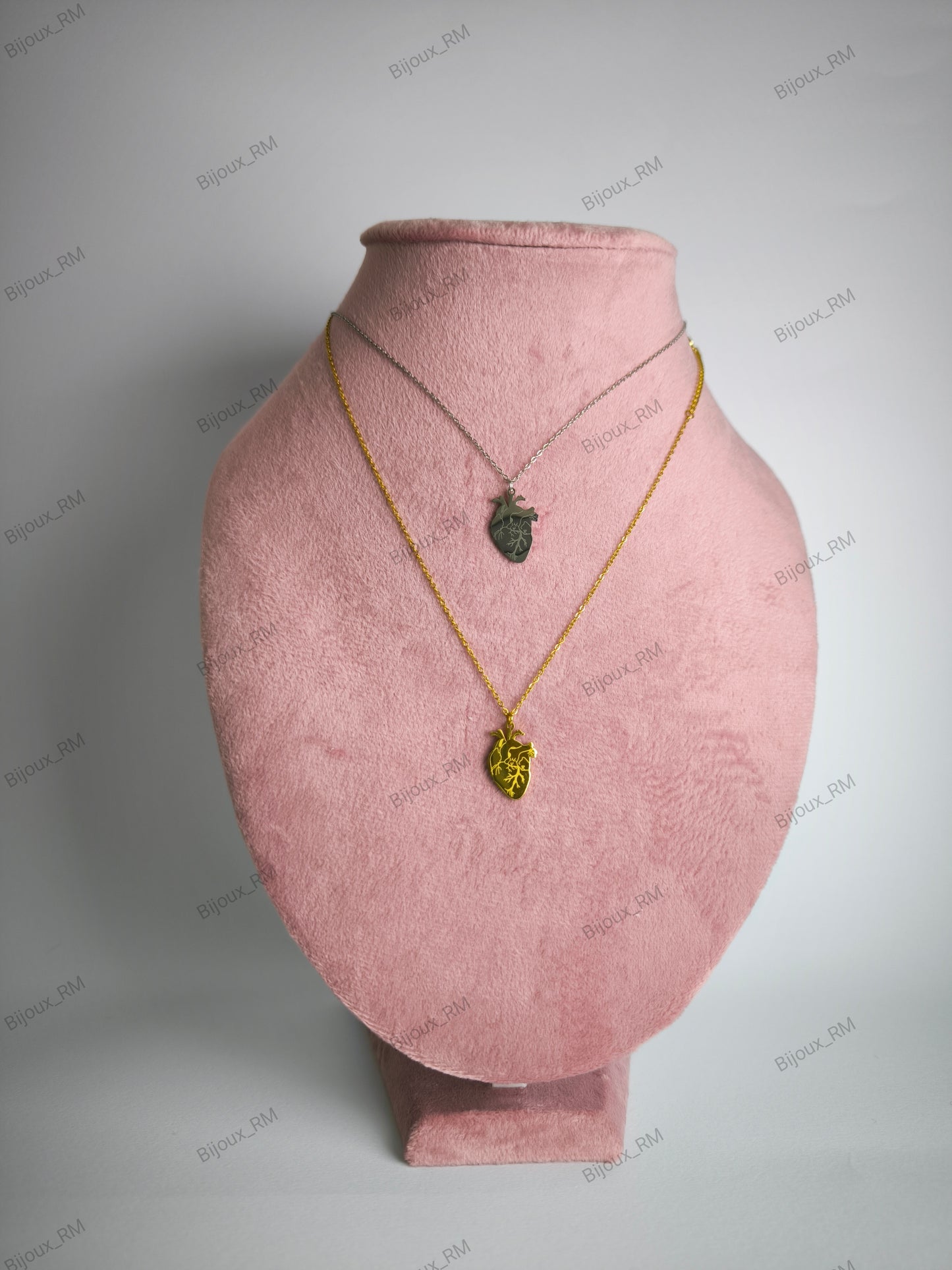 Collana cuore anatomico