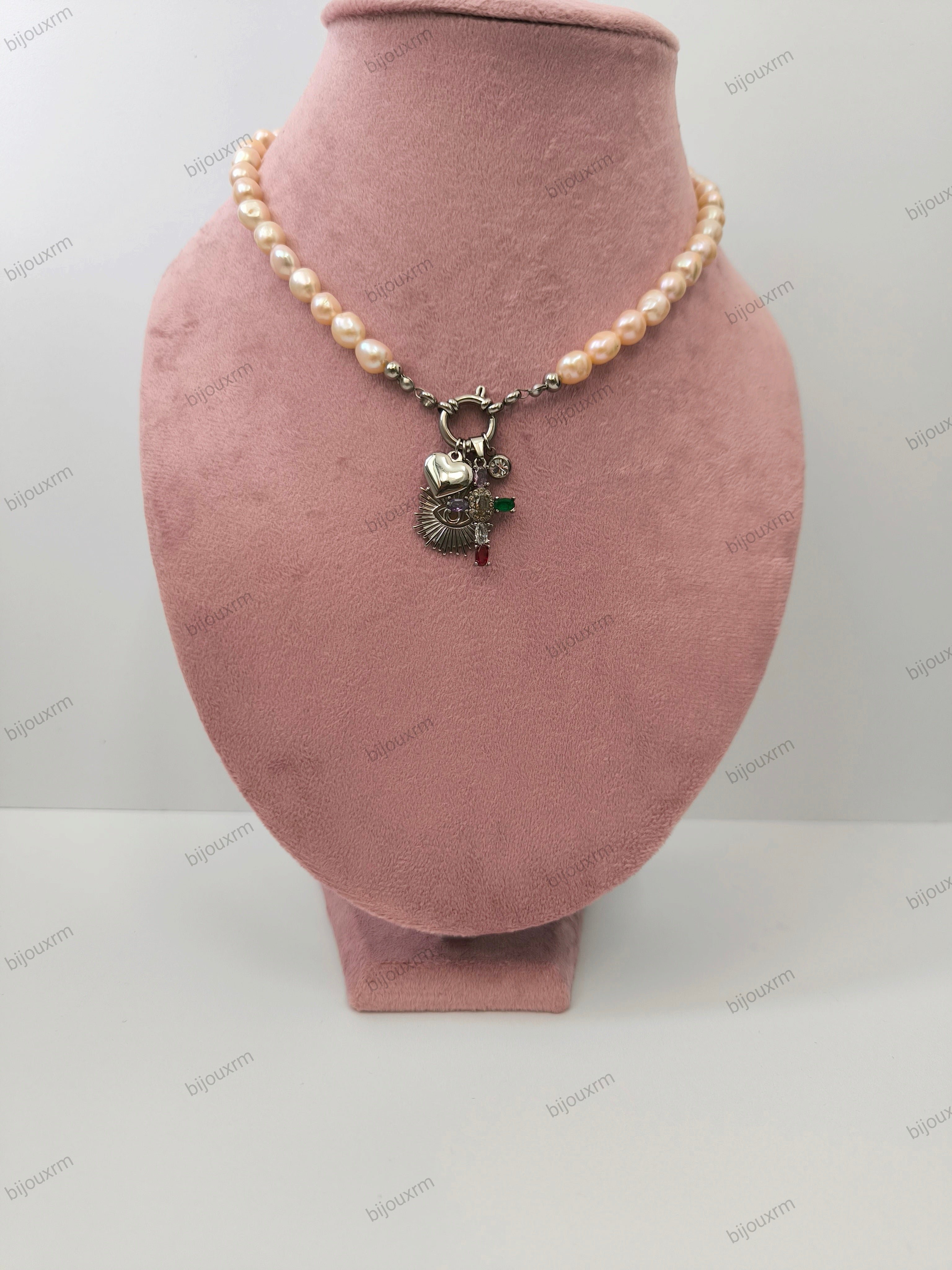 COLLANA BUBBLE PINK