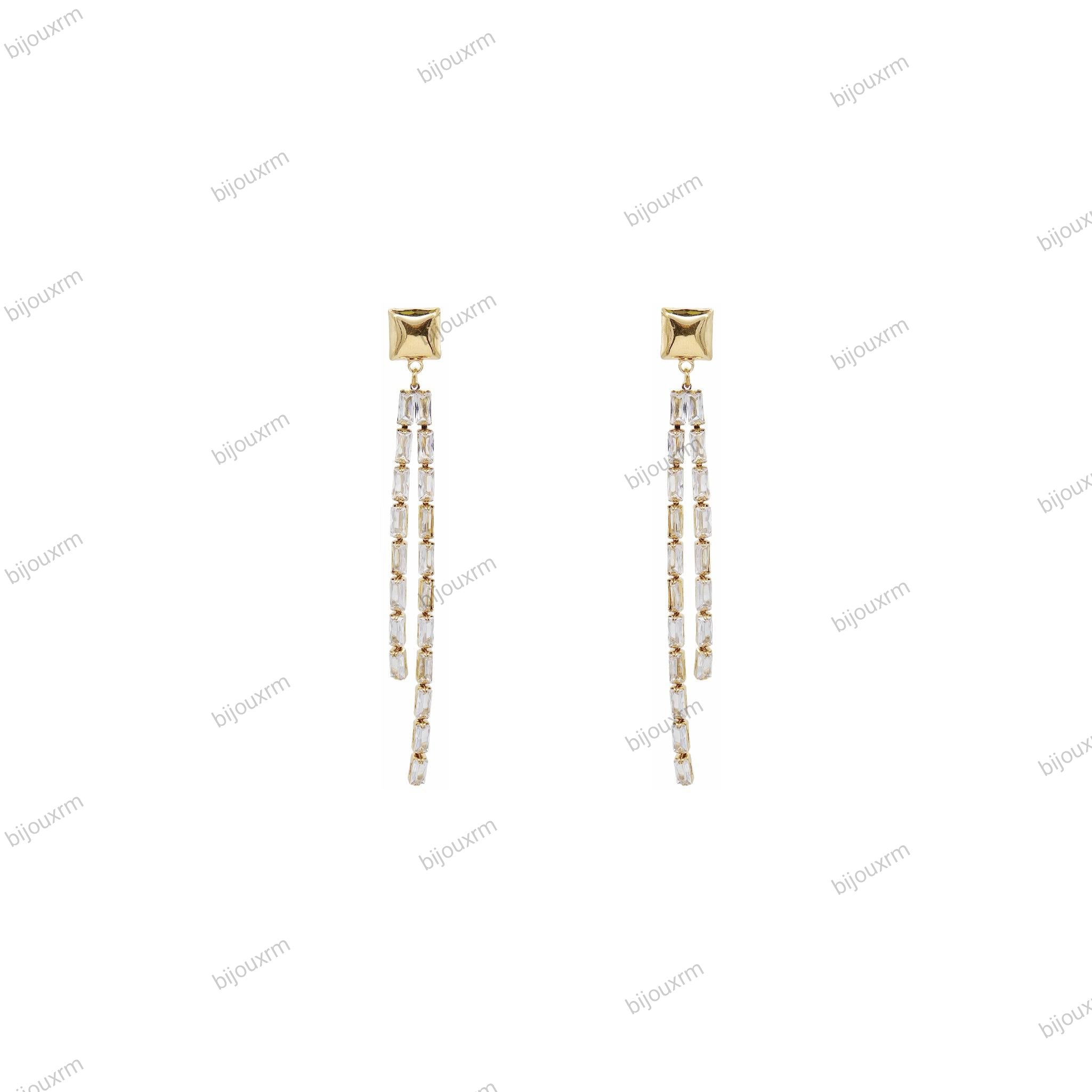 ORECCHINI CRISTALLI PENDENTI