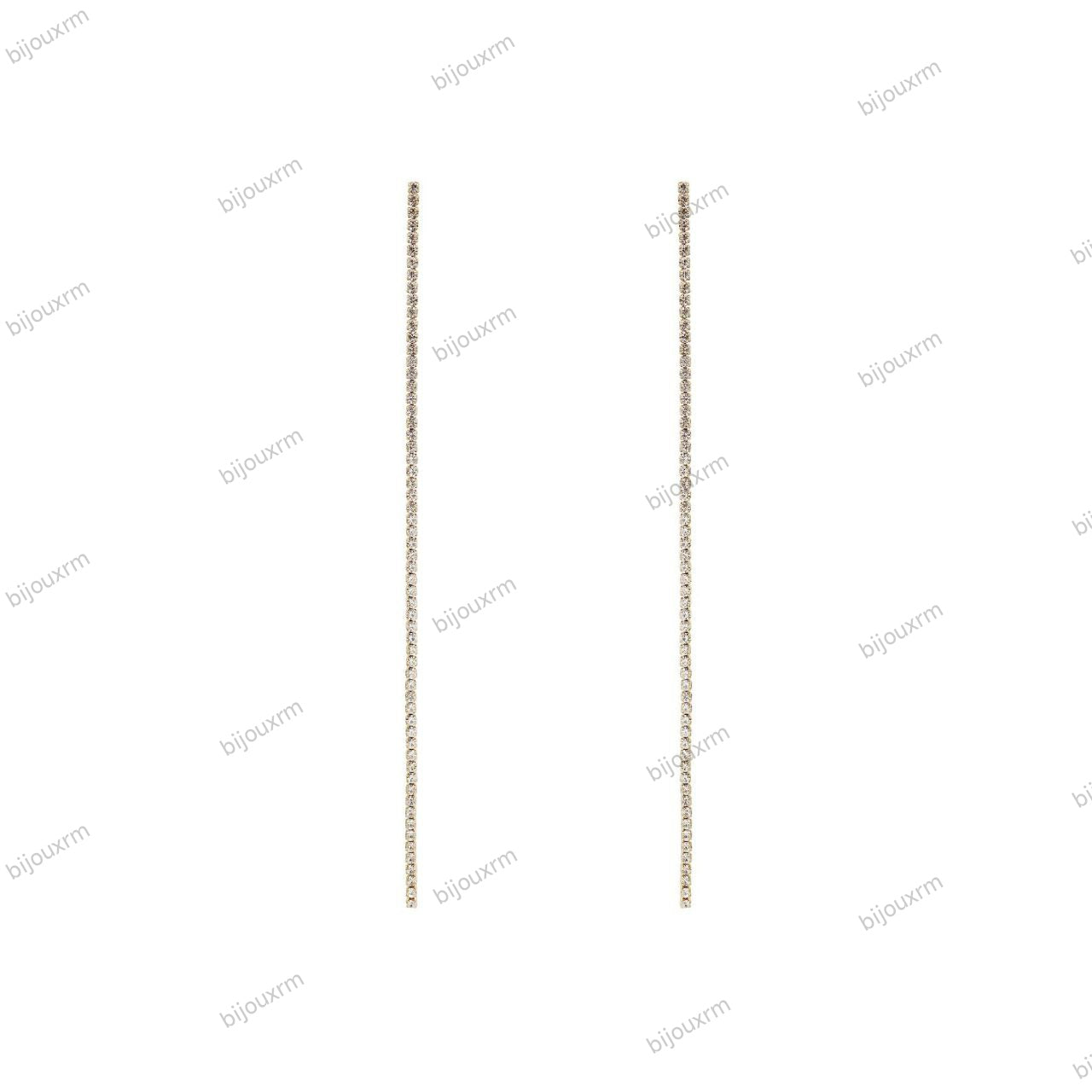 ORECCHINI FILO STRASS