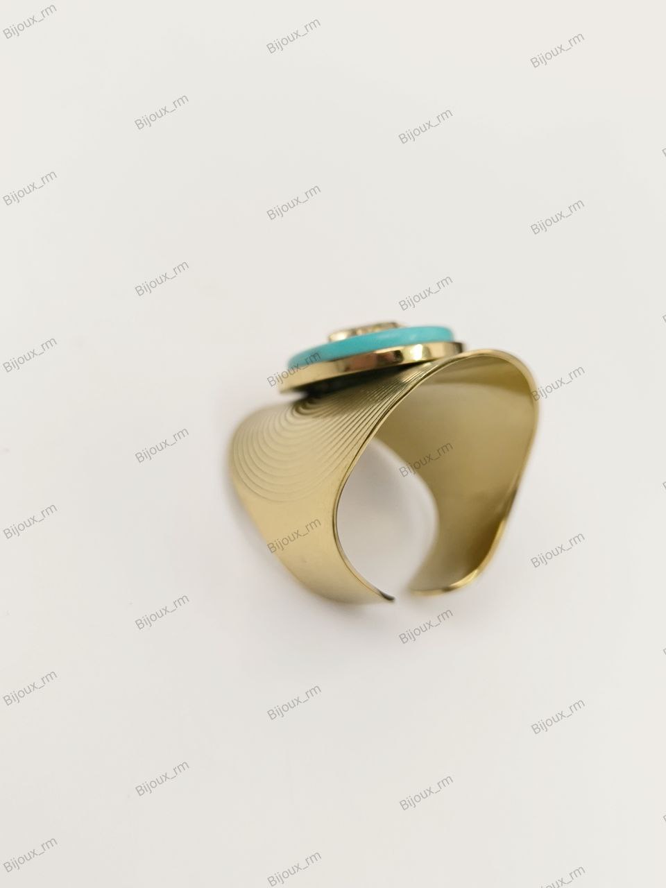 ANELLO FASCIA CON PIETRA