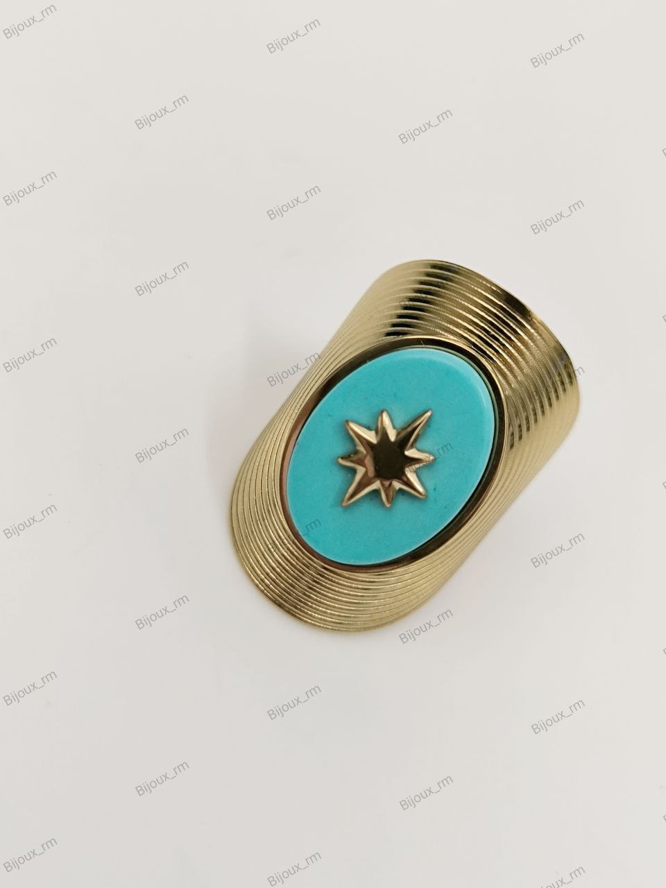 ANELLO FASCIA CON PIETRA