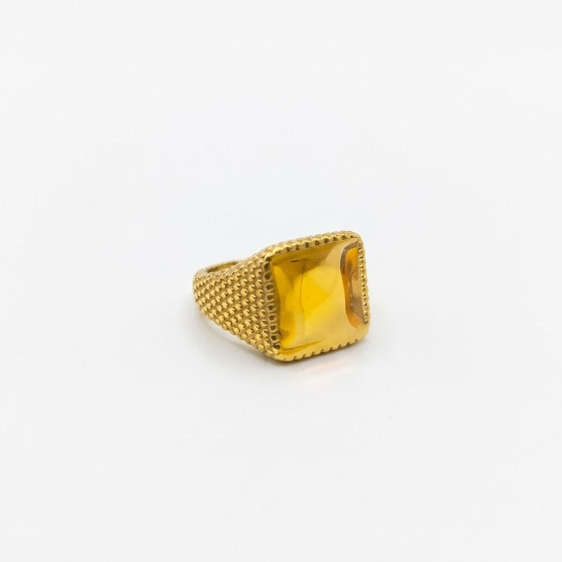 ANELLO MARTELLATO BIJ PERSONALIZZABILE