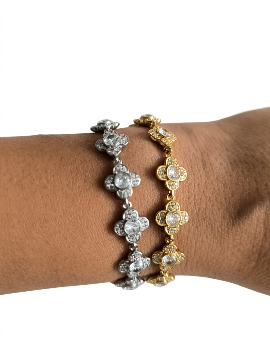 BRACCIALE VINTAGE FLOWERS