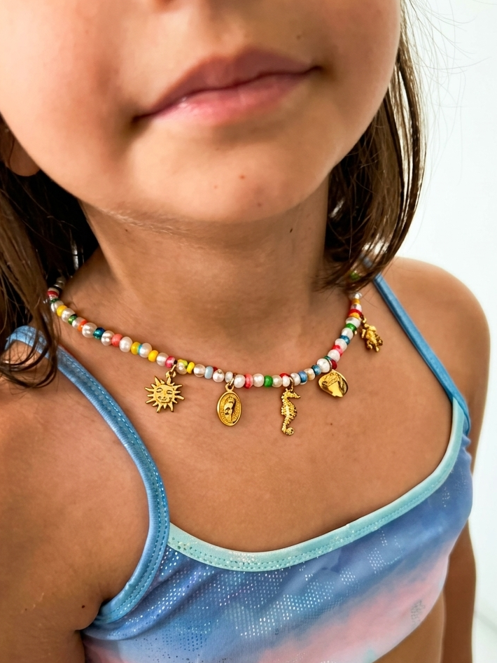 Collana Rainbow Golden