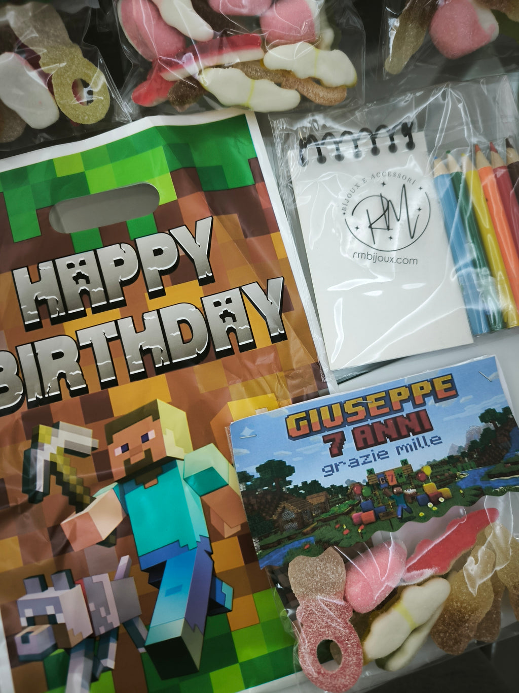BAG TEMA MINECRAFT