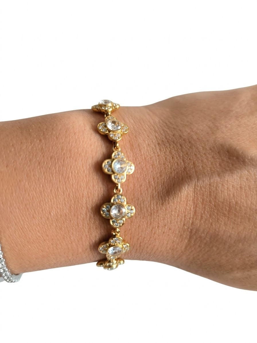 BRACCIALE VINTAGE FLOWERS