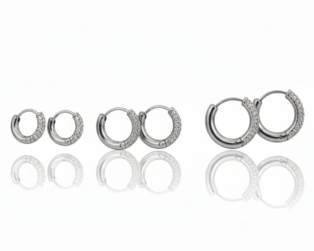 ORECCHINI LUNA HOOPS