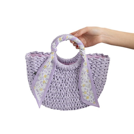 Borsa in paglia estiva
