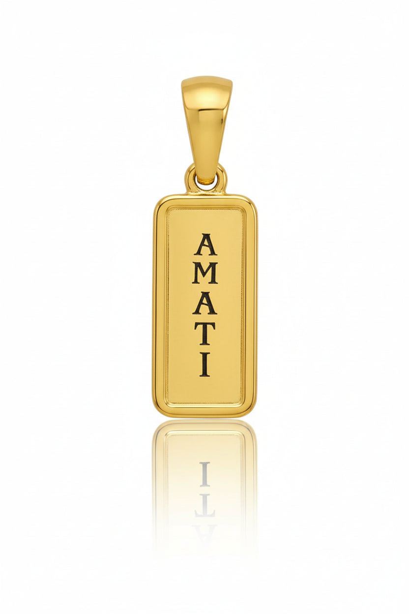 CIONDOLO PLACCHETTA DA INCIDERE