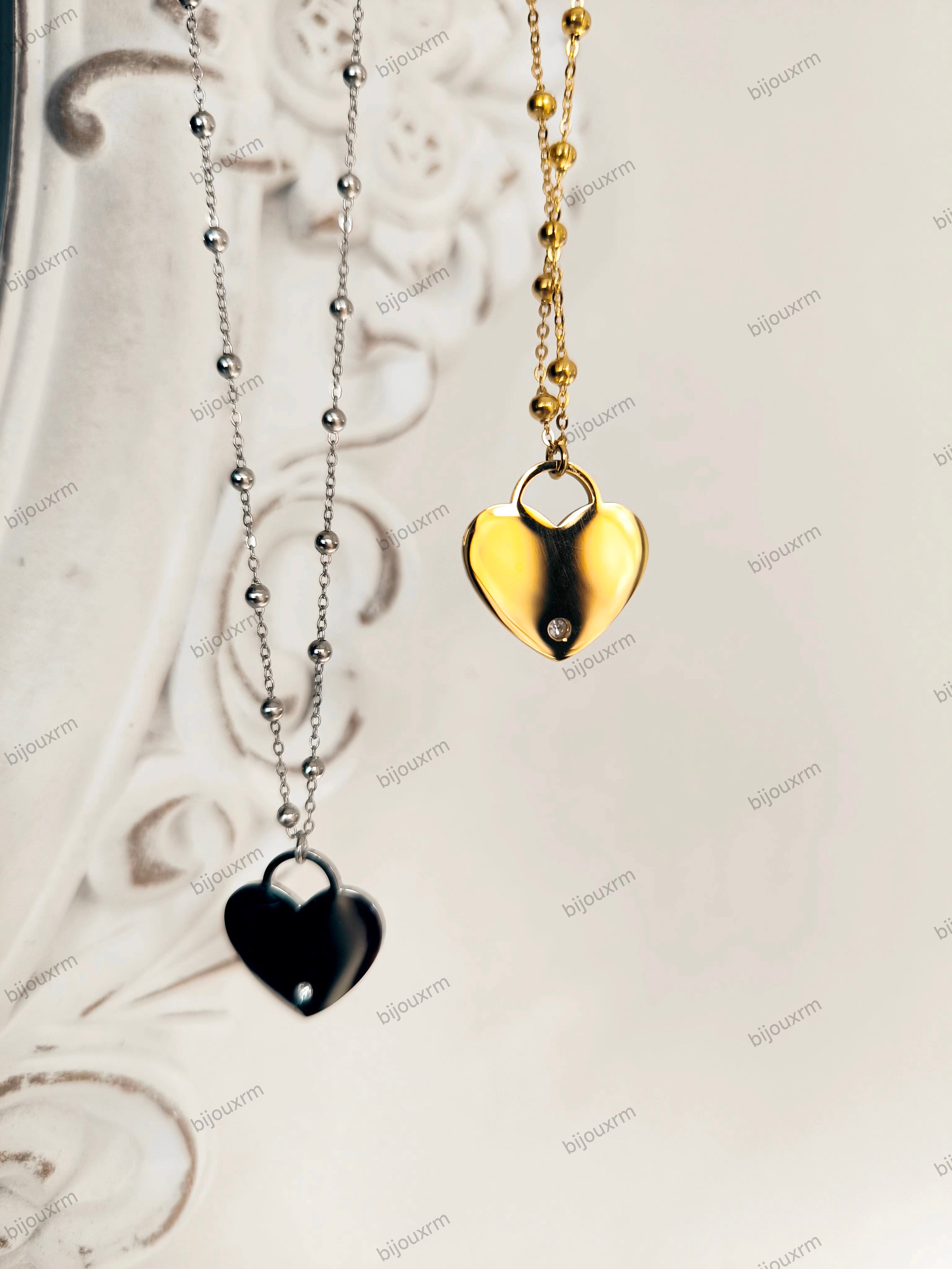 COLLANA CUORE PUNTO LUCE