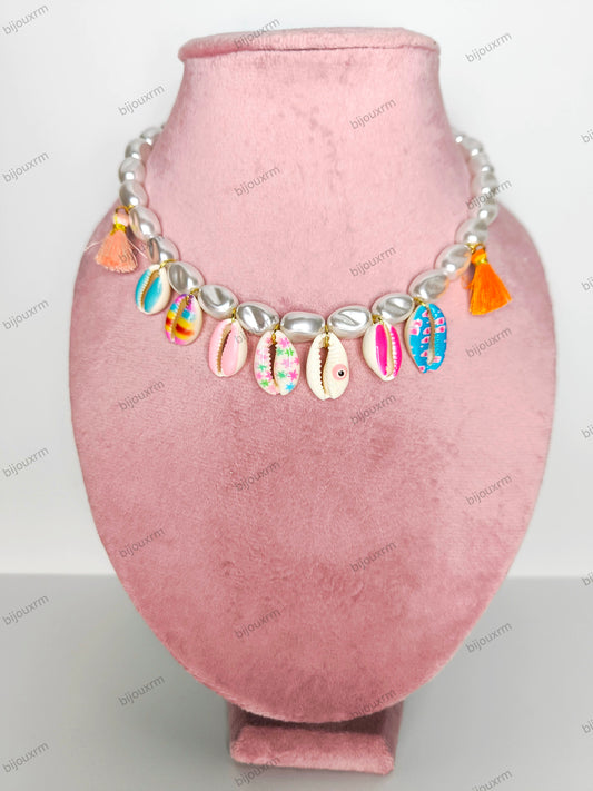 COLLANA CONCHIGLIE COLORS
